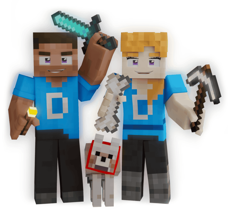 Minecraft postava – připoj se na český server Darkup